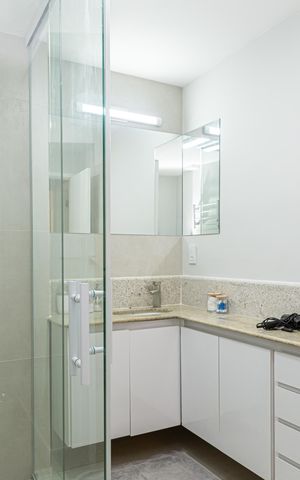 Apartamento para alugar com 60m², 1 quarto e 1 vaga Apartamento para alugar com 60m², 1 quarto e 1 vagaBanheiro