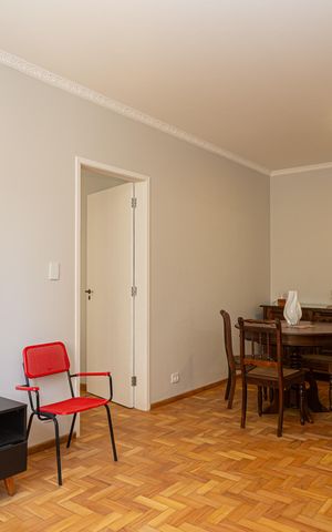 Apartamento para alugar com 60m², 1 quarto e 1 vaga Apartamento para alugar com 60m², 1 quarto e 1 vagaSala