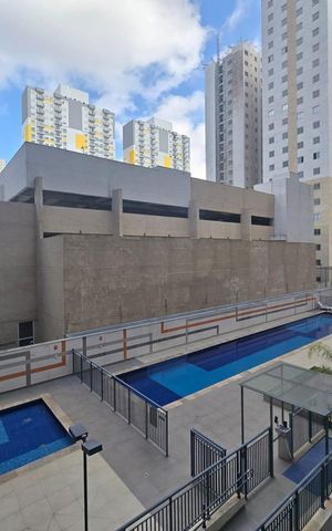 Apartamento para alugar com 75m², 3 quartos e 2 vagas Apartamento para alugar com 75m², 3 quartos e 2 vagasVaranda com vista para Piscina