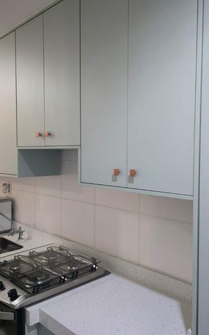 Apartamento para alugar com 75m², 3 quartos e 2 vagas Apartamento para alugar com 75m², 3 quartos e 2 vagasCozinha e Área de Serviço