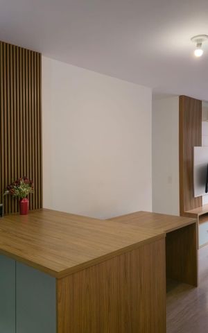 Apartamento para alugar com 75m², 3 quartos e 2 vagas Apartamento para alugar com 75m², 3 quartos e 2 vagasCozinha e Área de Serviço