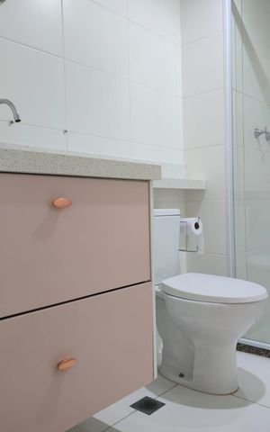 Apartamento para alugar com 75m², 3 quartos e 2 vagas Apartamento para alugar com 75m², 3 quartos e 2 vagasBanheiro Social