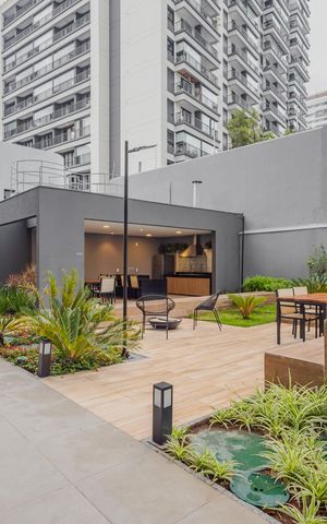 Apartamento à venda com 27m², 1 quarto e sem vagaChurrasqueira