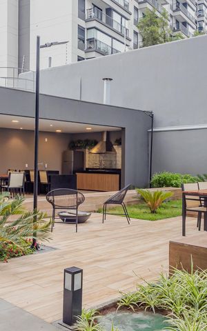 Apartamento à venda com 27m², 1 quarto e sem vagaChurrasqueira