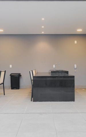 Apartamento à venda com 27m², 1 quarto e sem vagaChurrasqueira