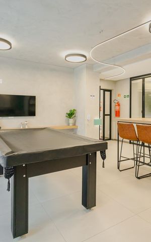 Apartamento à venda com 27m², 1 quarto e sem vagaSalão de jogos