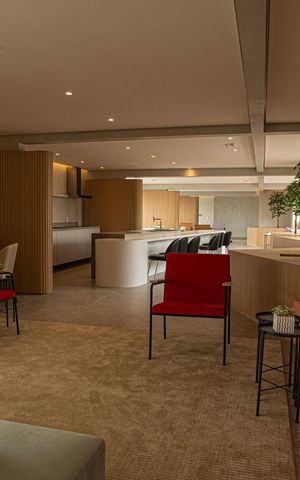 Apartamento para alugar com 31m², 1 quarto e 1 vaga Apartamento para alugar com 31m², 1 quarto e 1 vagaÁrea comum - Salão de festas