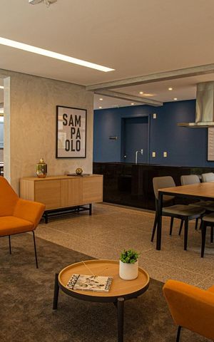 Apartamento para alugar com 31m², 1 quarto e 1 vaga Apartamento para alugar com 31m², 1 quarto e 1 vagaÁrea comum - Salão de festas