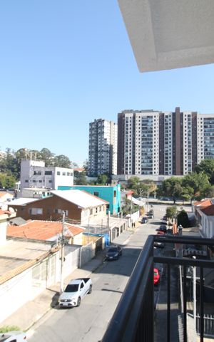 Apartamento para alugar com 39m², 2 quartos e sem vagaQuarto 2 - Varanda