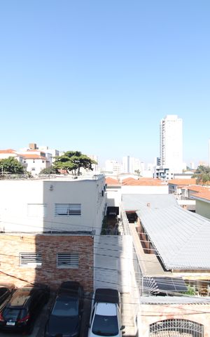 Apartamento para alugar com 39m², 2 quartos e sem vagaQuarto 2 - Varanda