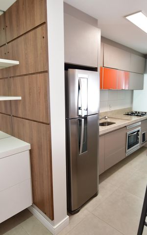 Apartamento à venda com 47m², 1 quarto e 1 vagaCozinha