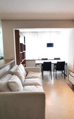 Apartamento à venda com 47m², 1 quarto e 1 vagaSala