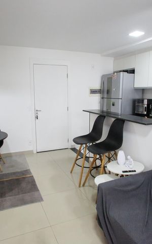 Apartamento à venda com 58m², 2 quartos e 1 vagaSala