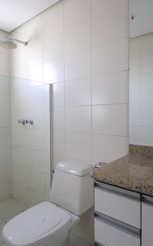 Apartamento para alugar com 160m², 3 quartos e 3 vagasBanheiro da Suíte 2