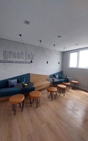 Apartamento à venda com 45m², 2 quartos e 1 vaga