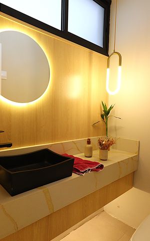 Casa de condomínio para alugar com 196m², 2 quartos e 2 vagasLavabo