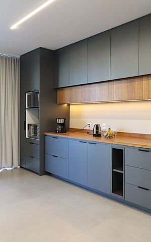 Casa de condomínio para alugar com 196m², 2 quartos e 2 vagasSala  cozinha americana integrada