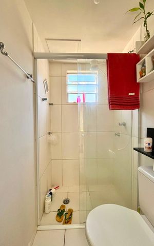 Apartamento para alugar com 52m², 2 quartos e 1 vaga Apartamento para alugar com 52m², 2 quartos e 1 vagaBanheiro