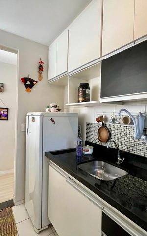 Apartamento para alugar com 52m², 2 quartos e 1 vaga Apartamento para alugar com 52m², 2 quartos e 1 vagaCozinha e Área de Serviço
