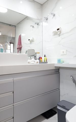 Apartamento à venda com 167m², 4 quartos e 5 vagasBanheiro da Suíte