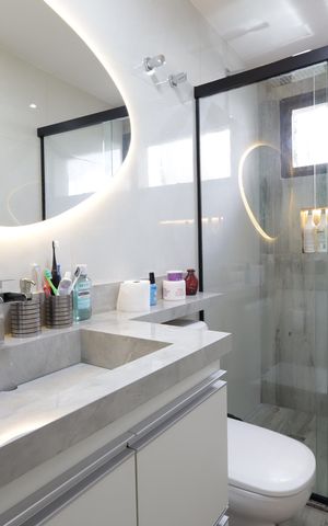 Apartamento à venda com 167m², 4 quartos e 5 vagasBanheiro