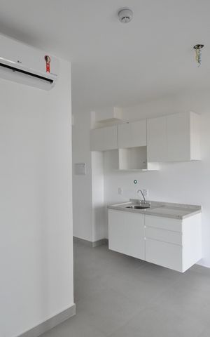 Studio para alugar com 26m², 1 quarto e sem vagaSala/Quarto