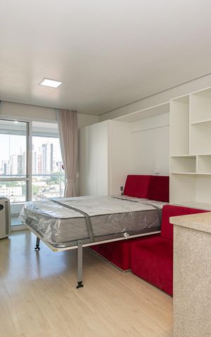 Studio para alugar com 35m², 1 quarto e 1 vaga Studio para alugar com 35m², 1 quarto e 1 vagaStudio