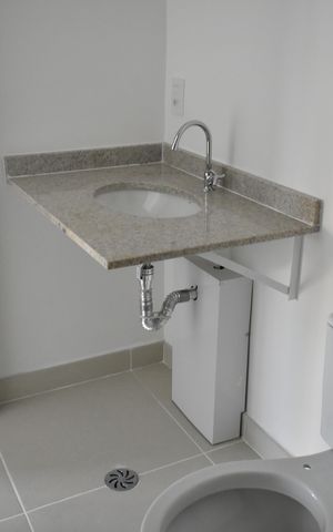 Apartamento à venda com 65m², 2 quartos e 1 vagaBanheiro Social