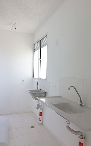Apartamento à venda com 43m², 2 quartos e 1 vagaCozinha e Área de Serviço