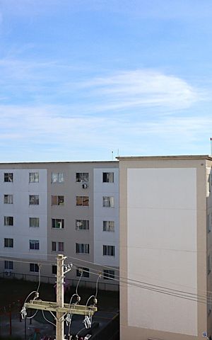 Apartamento à venda com 43m², 2 quartos e 1 vagaVista da Cozinha e Área de Serviço