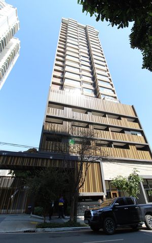 Studio para alugar com 27m², 1 quarto e sem vagaFachada do Prédio
