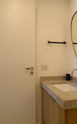Studio para alugar com 27m², 1 quarto e sem vagaBanheiro