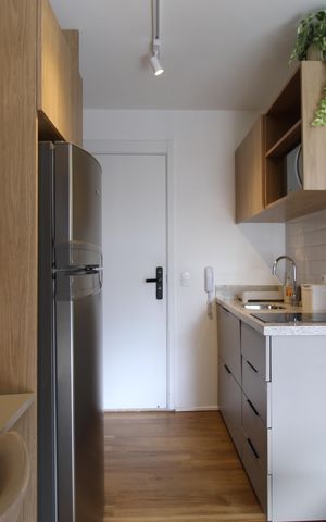 Studio para alugar com 27m², 1 quarto e sem vagaCozinha