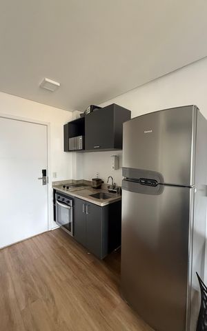 Studio à venda com 25m², 1 quarto e sem vaga