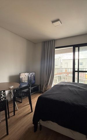 Studio à venda com 25m², 1 quarto e sem vaga