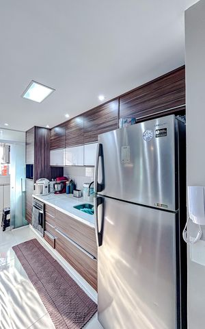 Apartamento à venda com 77m², 2 quartos e 2 vagasCozinha