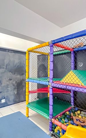 Apartamento à venda com 77m², 2 quartos e 2 vagasBrinquedoteca
