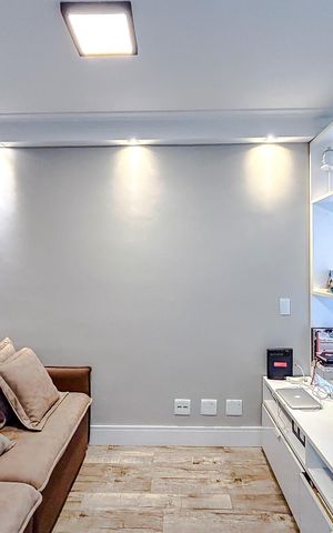 Apartamento à venda com 77m², 2 quartos e 2 vagasSala