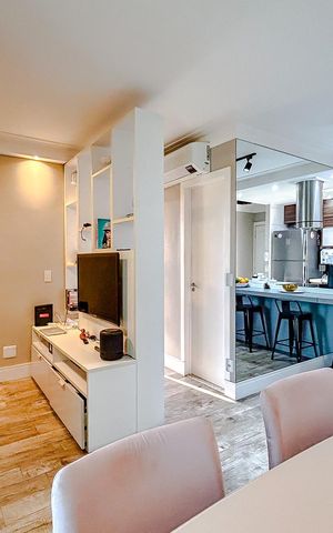 Apartamento à venda com 77m², 2 quartos e 2 vagasSala
