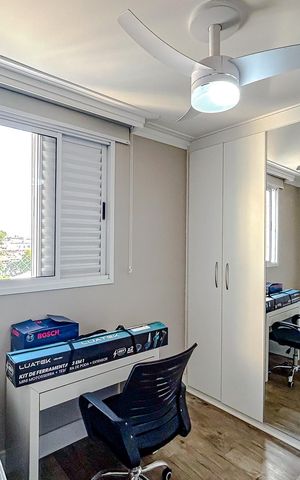 Apartamento à venda com 77m², 2 quartos e 2 vagasQuarto 1