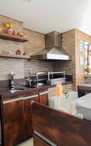 Apartamento para alugar com 133m², 3 quartos e 2 vagasVaranda gourmet e Churrasqueira