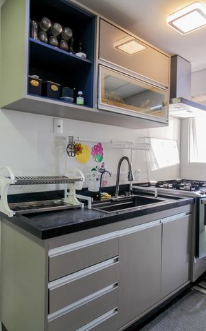 Apartamento para alugar com 133m², 3 quartos e 2 vagasCozinha