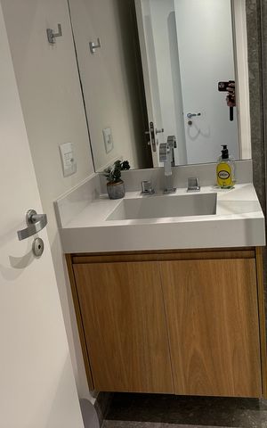 Apartamento à venda com 102m², 3 quartos e 2 vagasBanheiro da Suíte 1