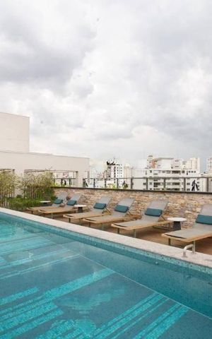 Apartamento à venda com 22m², 1 quarto e sem vaga