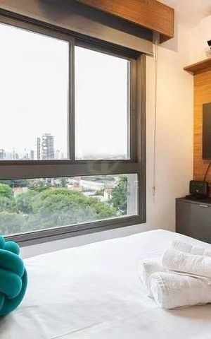 Apartamento à venda com 22m², 1 quarto e sem vaga