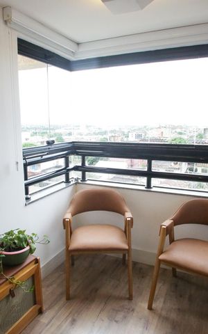 Apartamento à venda com 118m², 3 quartos e 2 vagasVaranda da Sala