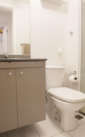 Apartamento à venda com 118m², 3 quartos e 2 vagasBanheiro Social