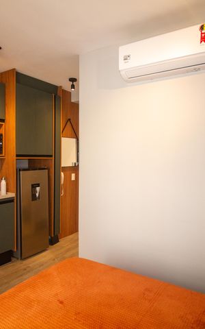 Studio para alugar com 25m², 1 quarto e sem vaga Studio para alugar com 25m², 1 quarto e sem vagaSala / Quarto - Studio