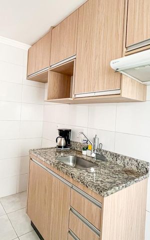 Apartamento para alugar com 42m², 2 quartos e 1 vaga Apartamento para alugar com 42m², 2 quartos e 1 vagaCozinha e Área de Serviço