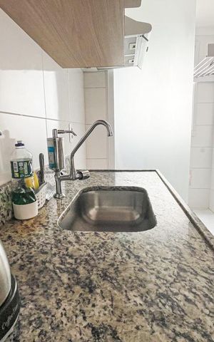 Apartamento para alugar com 42m², 2 quartos e 1 vaga Apartamento para alugar com 42m², 2 quartos e 1 vagaCozinha e Área de Serviço